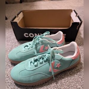 Converse Run Star Trainer Sneakers Aqua Spark/Jellyfish 8.5
